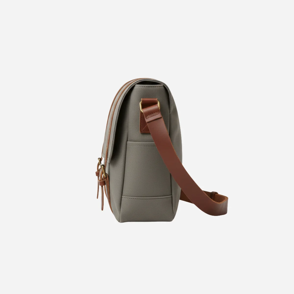 Classic Commuter Canvas Messenger Bag - Image 3