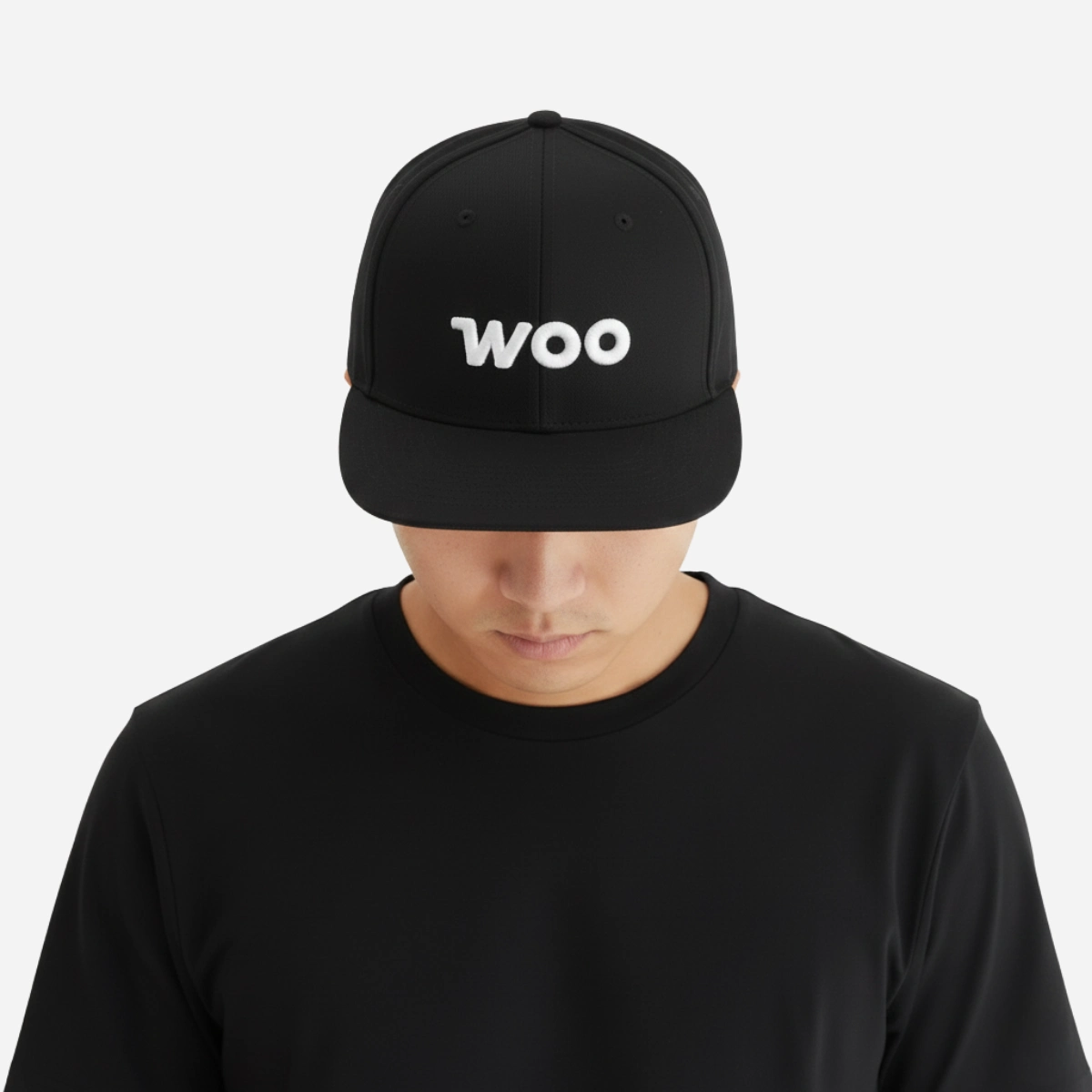 Classic Flat Brim Logo Cap - Image 4